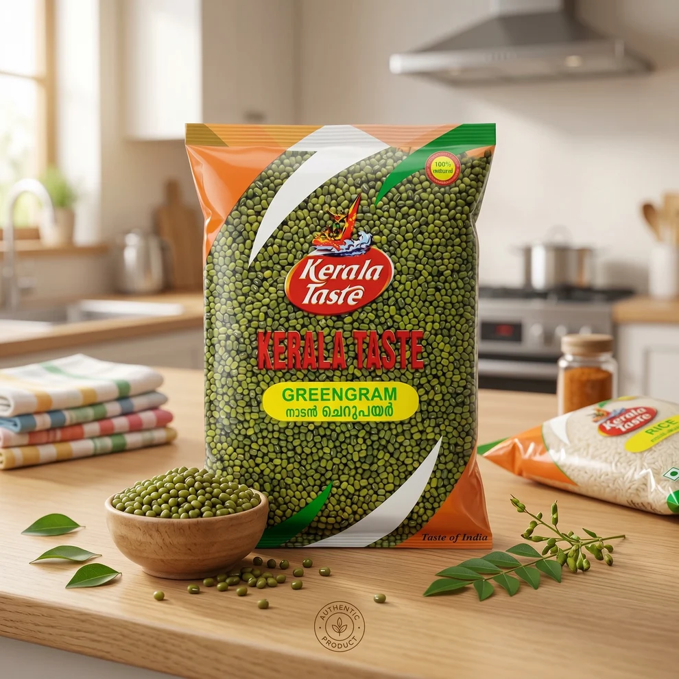 Kerala Taste Nadan Green Gram (Cherupayar)