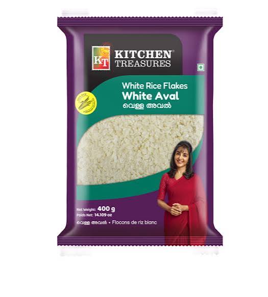 Kitchen Treasures Rice Flakes white (Aval)