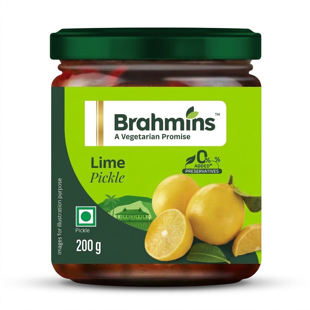 Brahmins Lime Pickle Red